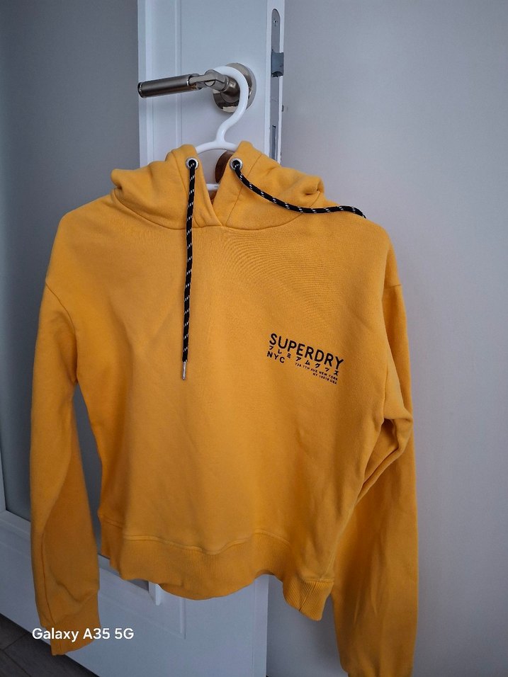 Süperdir Orijünal Kapüşonlu Kadın Sweatshirt - Görsel 5