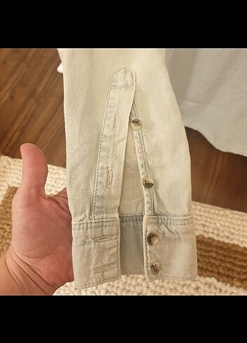 Orjinal topshop kot gomlek - Görsel 7