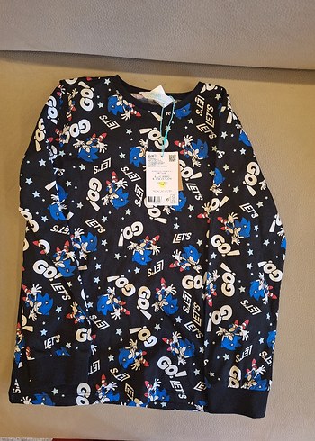 sonic erkek cocuk pijama takimi - Görsel 2