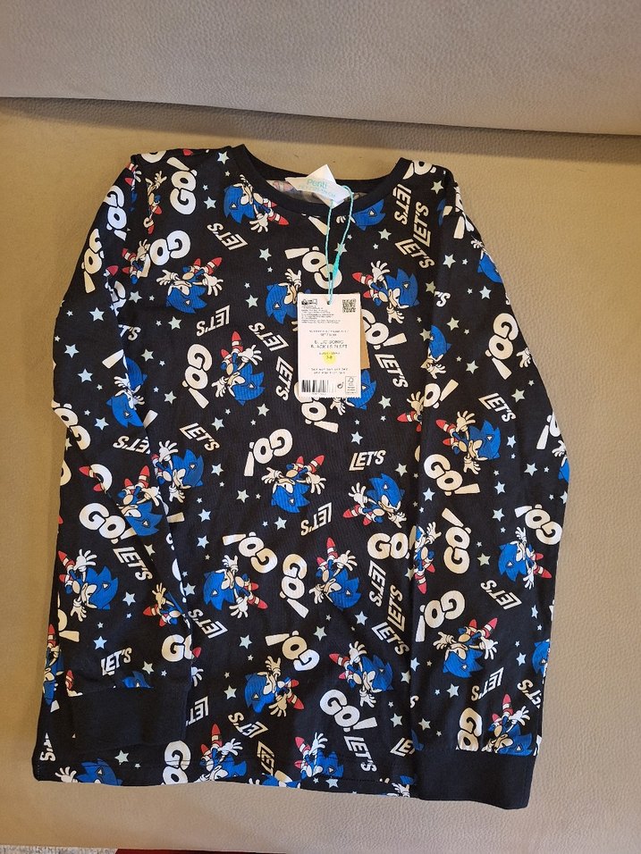sonic erkek cocuk pijama takimi - Görsel 2