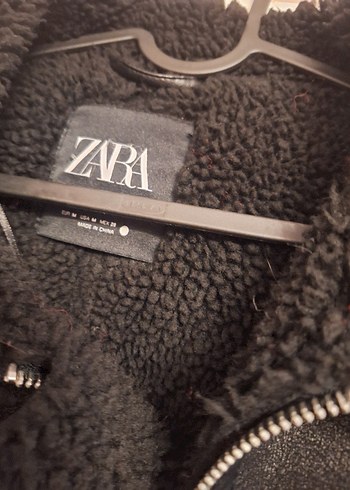 Siyah Kürklü Deri Kadın Biker Ceket - Görsel 2