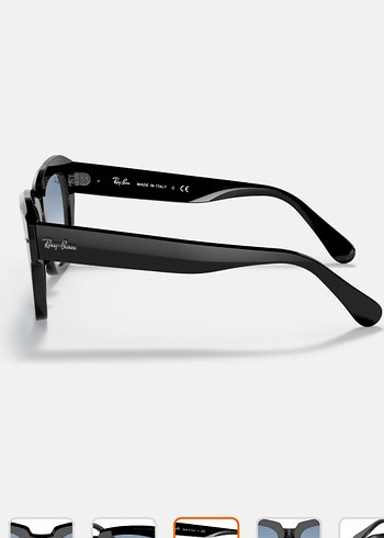 Ray-Ban Kadın Gözlük Mavi Degrade Camlı - Görsel 3