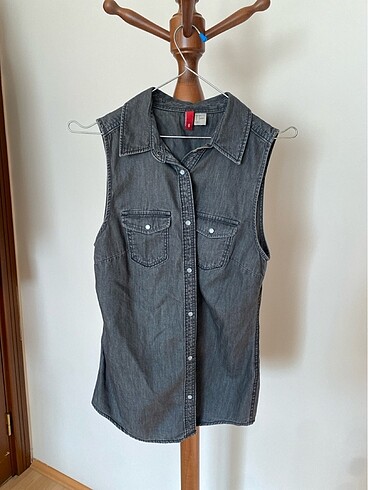 H&M yazlık kot bluz