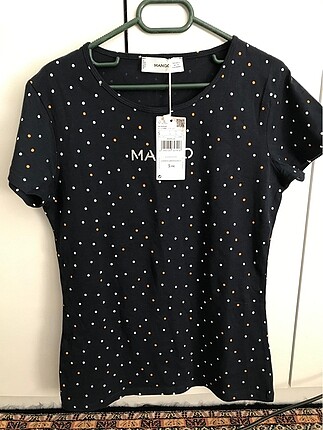 Mango puantiye tshirt