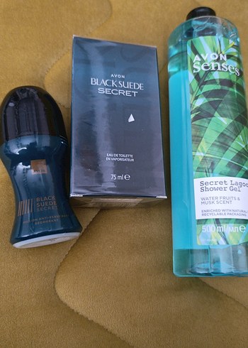 Avon Black Suede Secret EDT 75 ml Erkek Parfüm