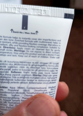 Farmasi CC Krem Açık Ten 50 ml - Görsel 4