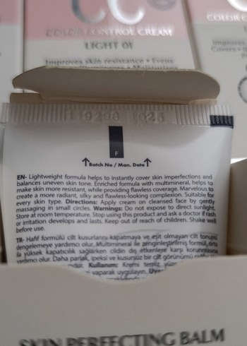 Camel Renkli CC Krem 1numara - Görsel 3