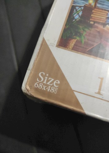 Beden 1000 Parça Yüksek Kalite Renkli Puzzle