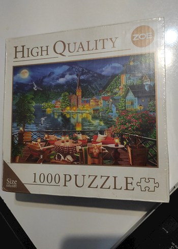 1000 Parça Yüksek Kalite Renkli Puzzle
