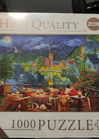 1000 Parça Yüksek Kalite Renkli Puzzle