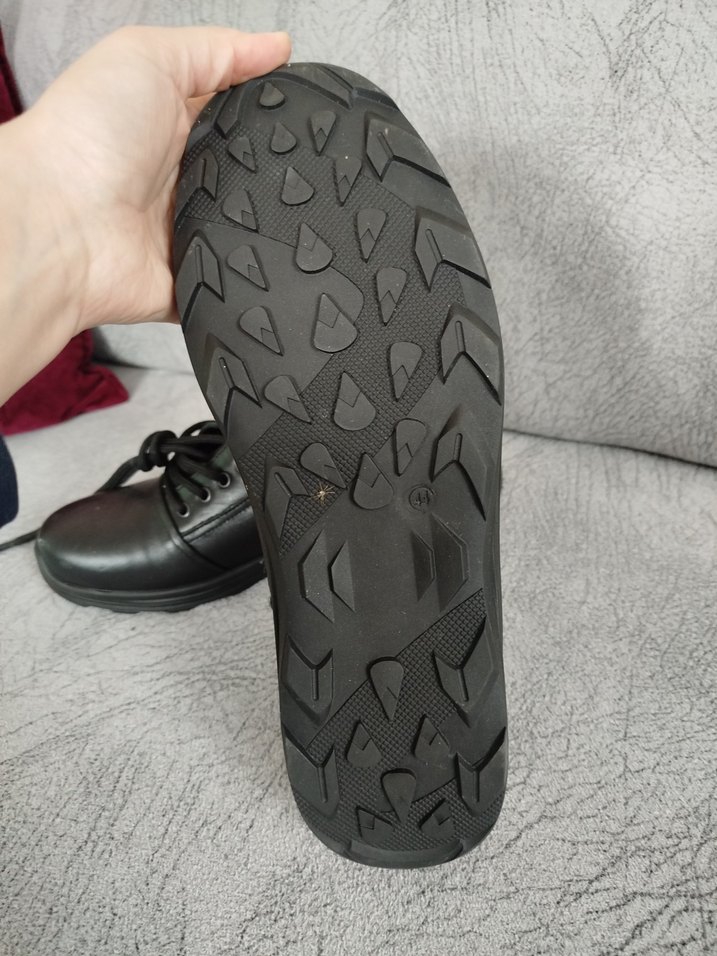 Fermuarlı Siyah Erkek  Bot hiç giyilmedi - Görsel 4