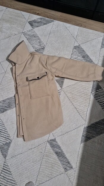 Oversize Yünlü Ceket 