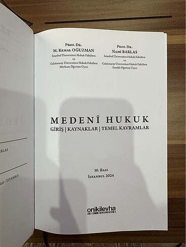 MEDENİ HUKUK KİTABI