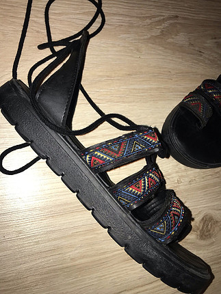 Erbil Süel Çok Renkli Sandalet