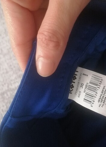 36 Beden Koton cigarette pantolon