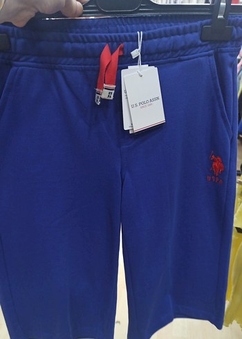 U.S. Polo Assn. Erkek Çocuk Mavi şort