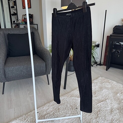 LC Waikiki LC Waikiki Kadife Siyah Tayt