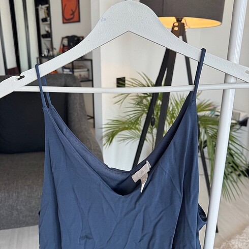 m Beden mavi Renk H&M Bluz