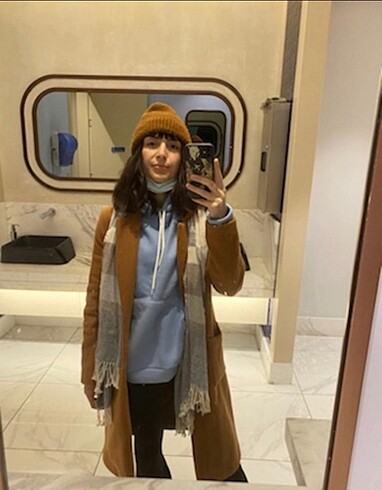 38 Beden kahverengi Renk Taba uzun kaban