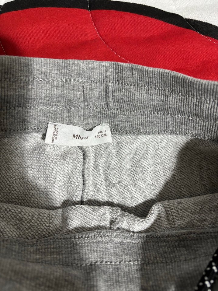 Gri Erkek Çocuk Rahat Kesim Eşofman Altı - Görsel 3