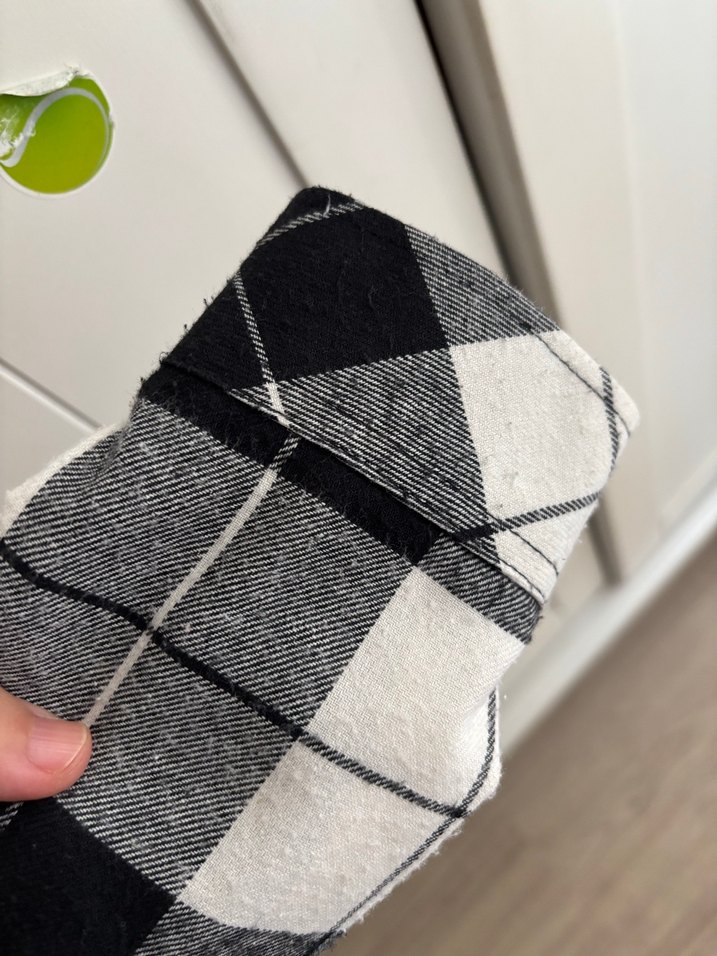 Gri Ekose Düğmeli çocuk Gömlek - Görsel 5