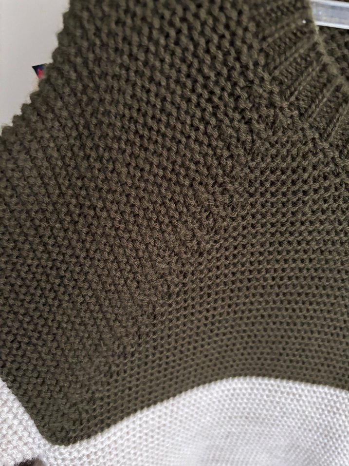 Gri Renkli Örgü çocuk Kazak - Görsel 2