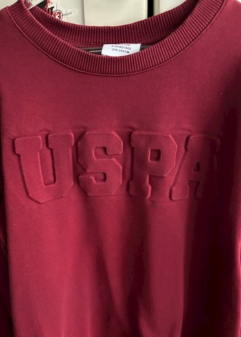 Bordo Erkek çocuk  Sweatshirt, Bisiklet Yaka, Rahat Kesim - Görsel 2