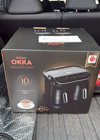 Çift cezve Siyah Kahve Makinesi - Görsel 3