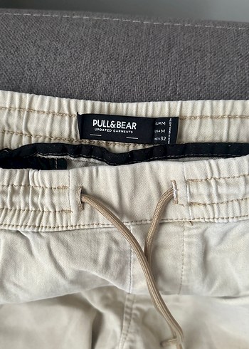 Bej Kemerli Pamuklu Rahat Kesim Erkek Pantolon - Görsel 2