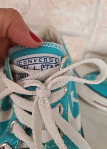 38 Beden turkuaz Renk CONVERSE ORJINAL