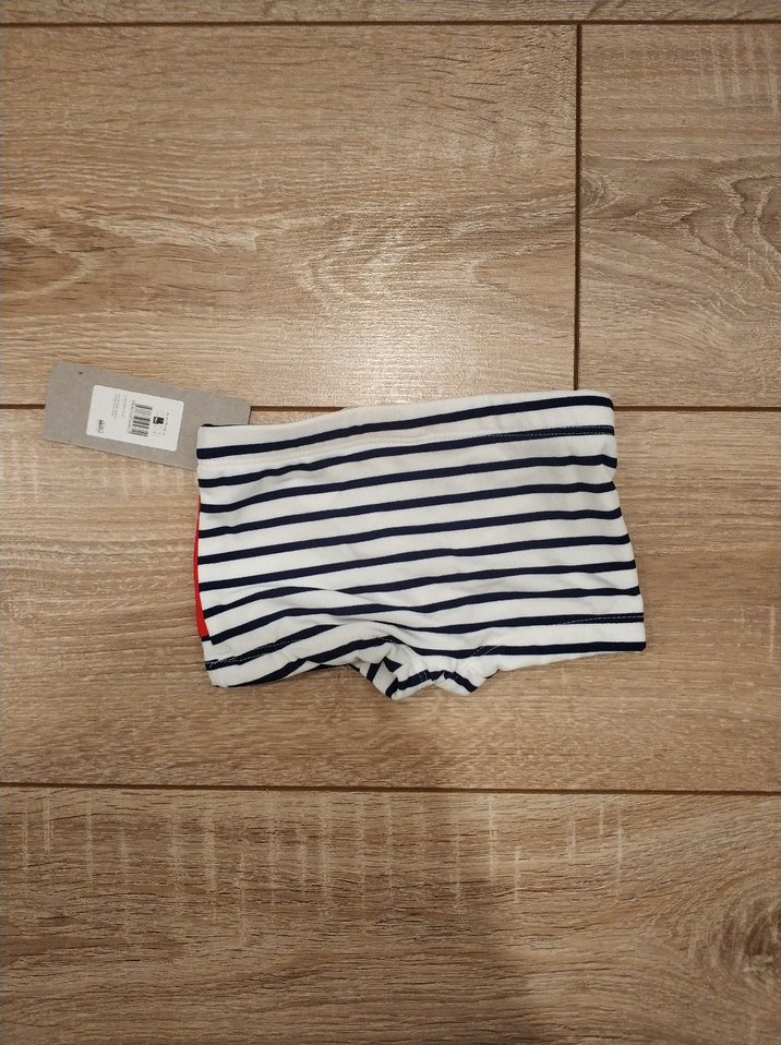 tuc tuc Erkek Çocuk Çizgili Desenli Mayo - Görsel 2