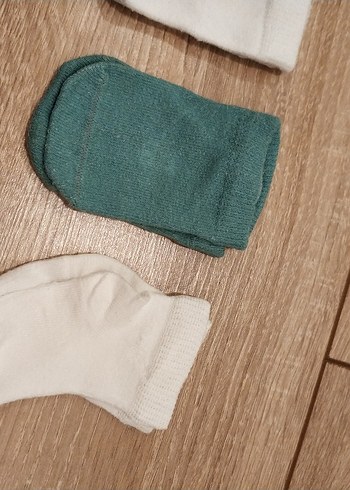 0-3 ay Erkek bebek Çorapları 4'lü Set - Görsel 3