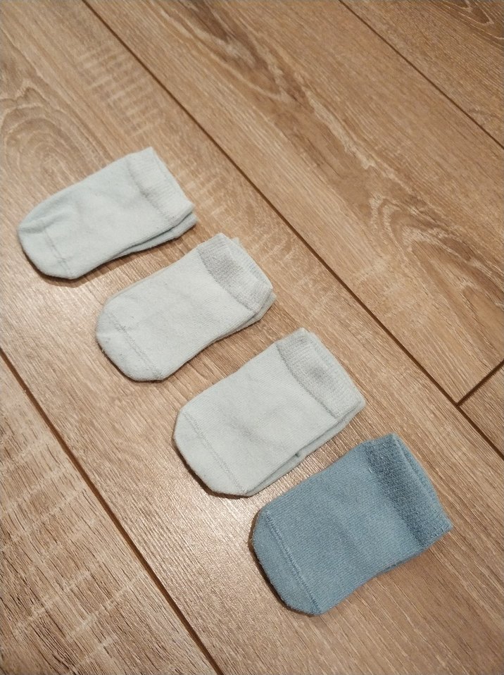 0-3 ay Erkek bebek Çorapları 4'lü Set - Görsel 2