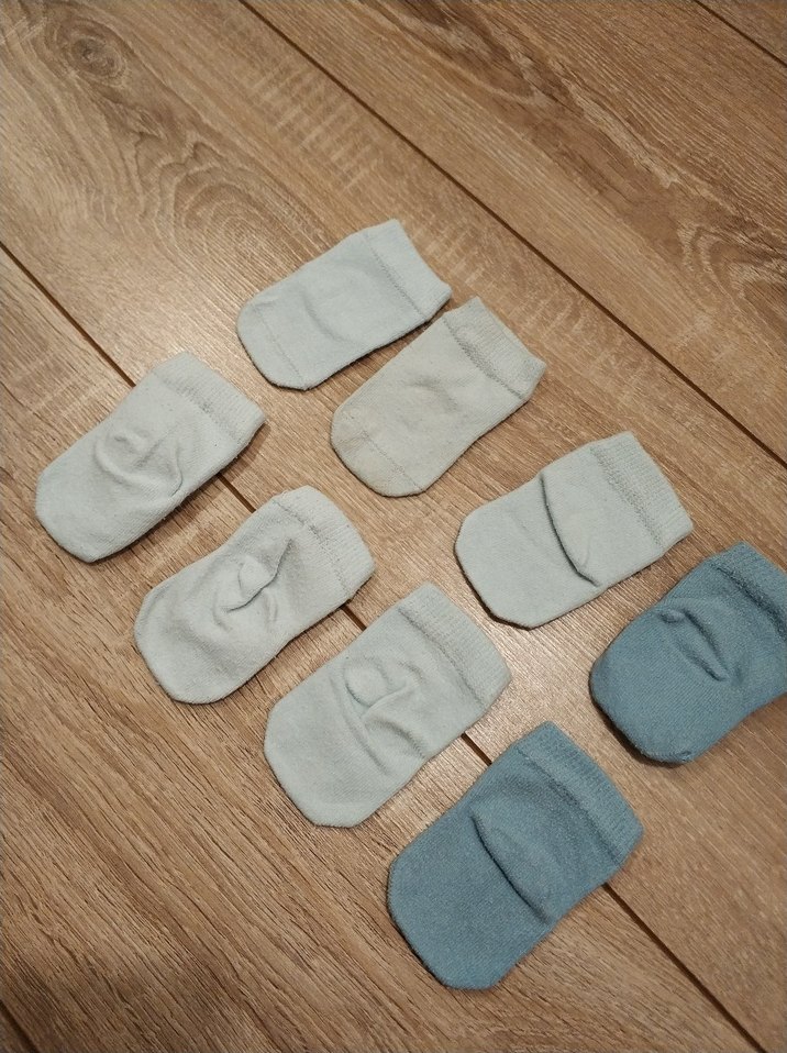 0-3 ay Erkek bebek Çorapları 4'lü Set - Görsel 3