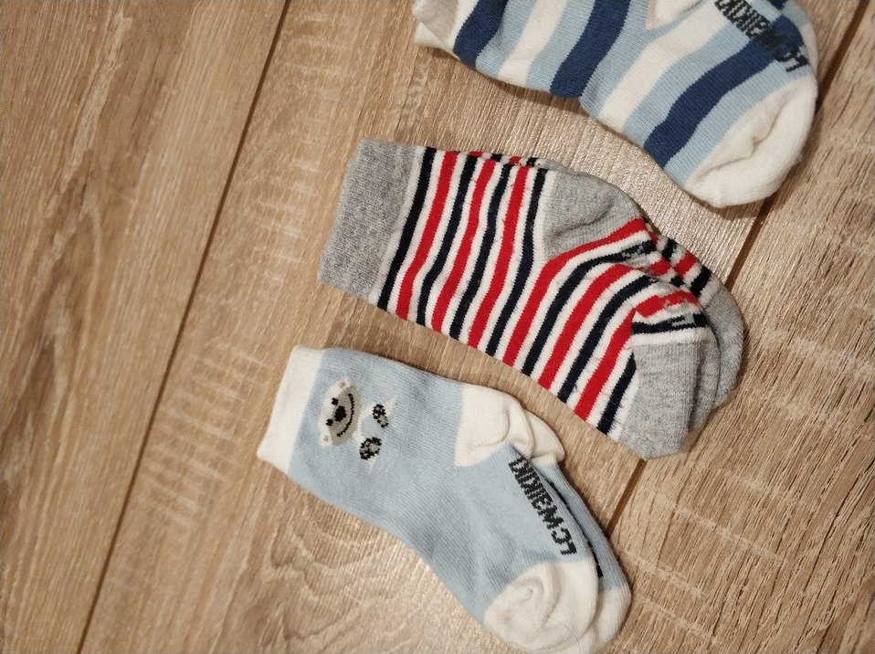 0-3 ay Erkek Çocuk Çok Renkli Çorap Seti - Görsel 3