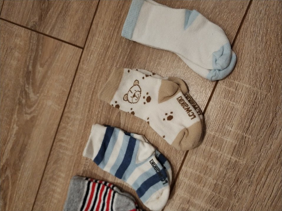 0-3 ay Erkek Çocuk Çok Renkli Çorap Seti - Görsel 2