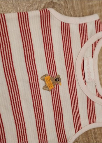 0-3 ay zıbın  Bebek Askısız Pamuklu Body - Görsel 2