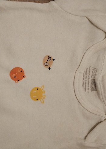 Beyaz Uzun Kollu Bebek tulum&zıbın seti - Görsel 5