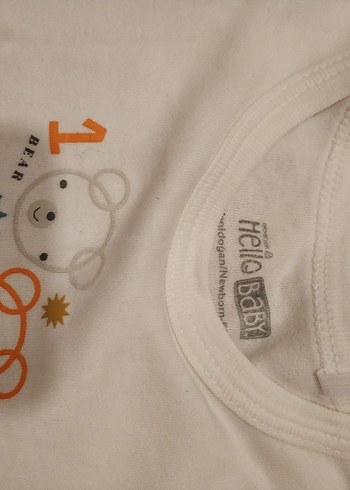 Bebek Uzun Kollu çıtçıtlı tulum&zıbın&şapka seti - Görsel 5