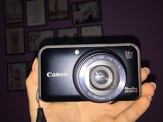 Canon SX210 IS fotoğraf makinesi