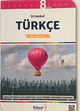 8. Sinif turkce yepyeni hic kullanilmadi test kitabi