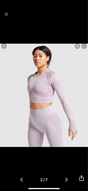 Gymshark tayt takım