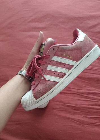38 Beden Adidas Süet pembe Superstar