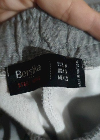 Gri Bershka eşofman altı S VE M BEDEN - Görsel 3