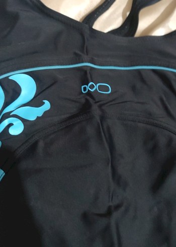 Mavi Detaylı Siyah çocuk Mayo - Görsel 3