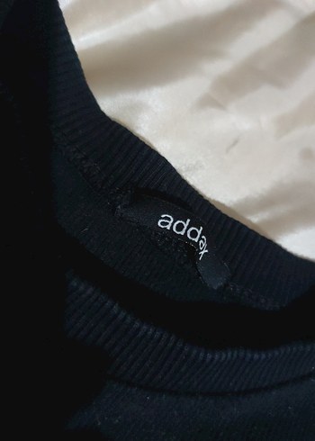 Kadın Siyah Basic Salaş Sweatshirt crop - Görsel 4