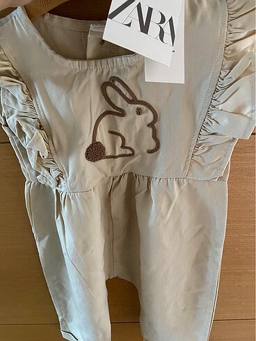 Zara bebek tulum salopet