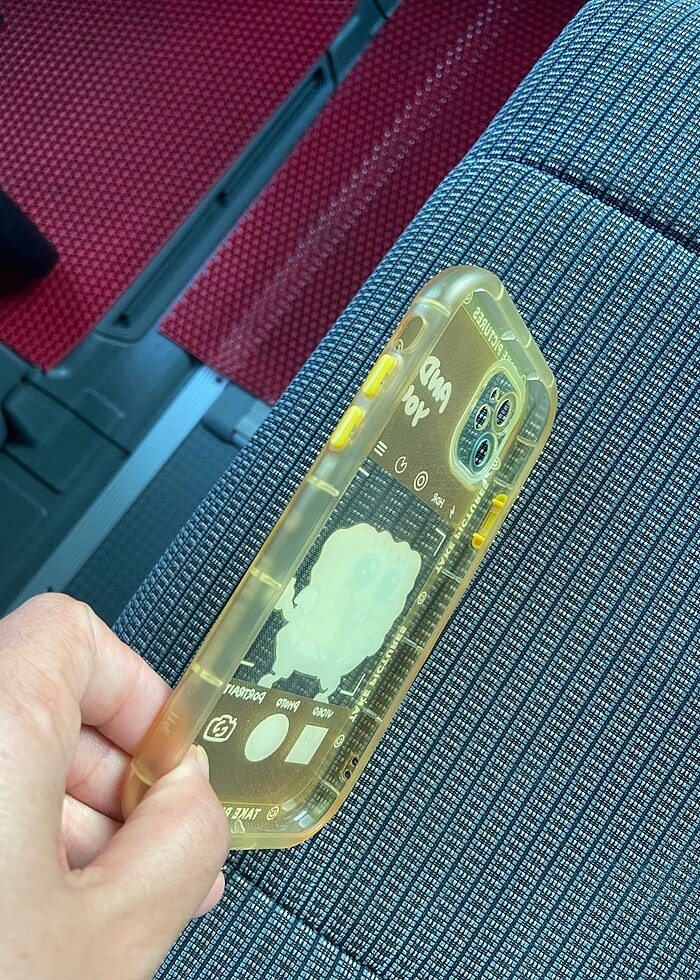 Iphone 11 telefon kılıfı sünger bob - Görsel 4