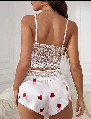 Sheinside 2li Alt/Üst Gecelik Takım