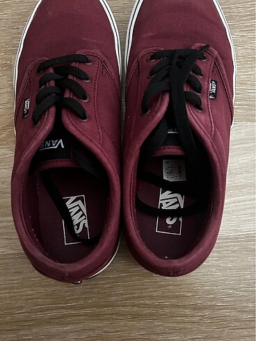 37 Beden bordo Renk Bordo orijinal vans